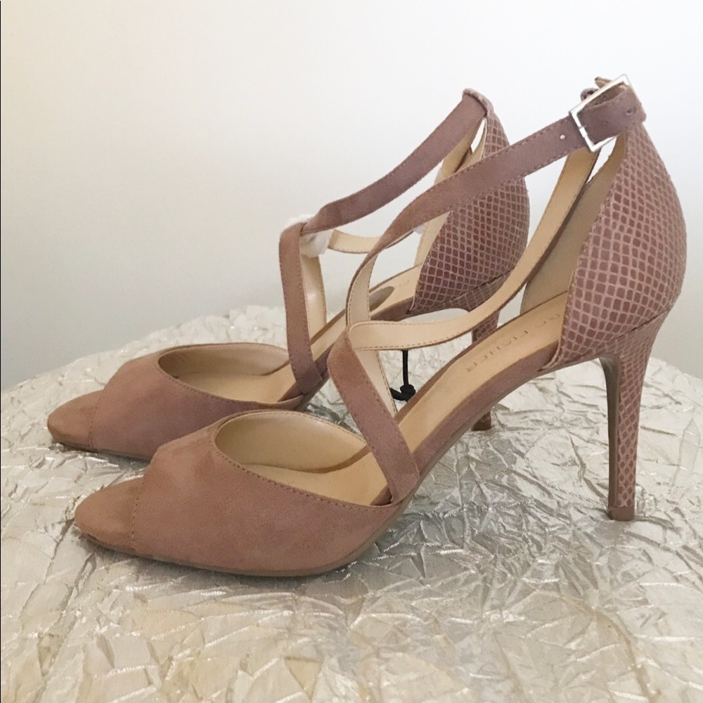 Marc Fisher Open- Toe Strap heel